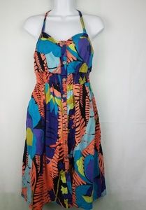 Anthropologie Edme & Esyllte Dress Tropical Floral